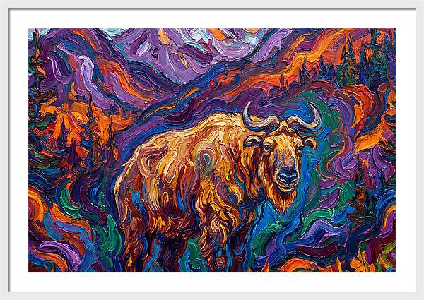 Takin In Vibrant Landscape