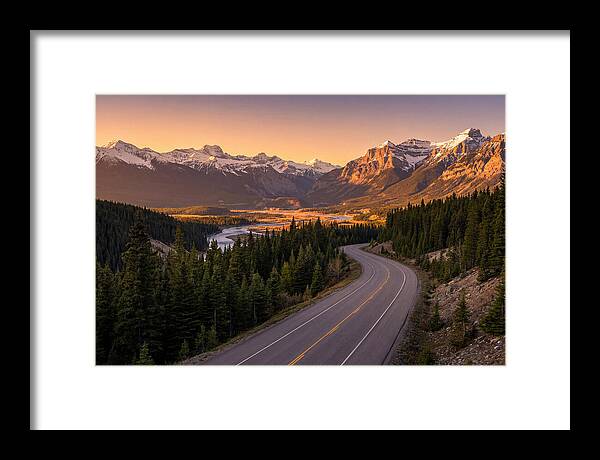 Talimena Scenic Drive At Dusk