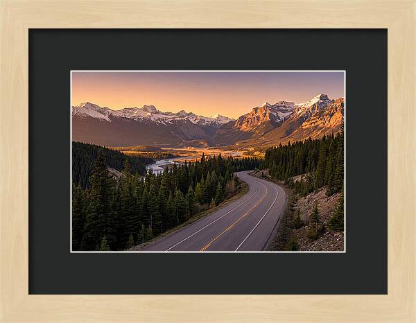 Talimena Scenic Drive At Dusk