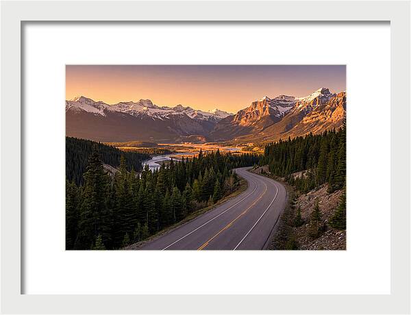 Talimena Scenic Drive At Dusk
