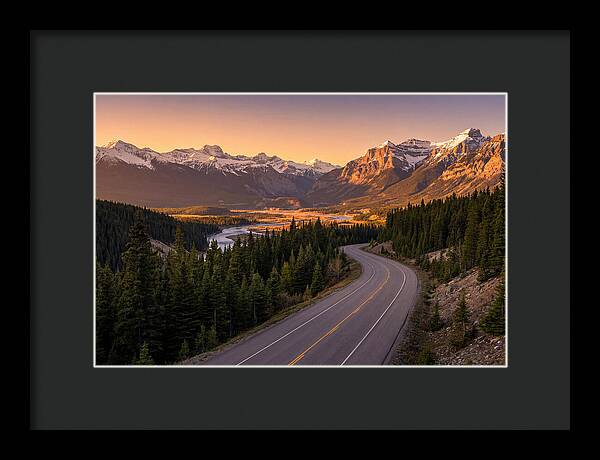 Talimena Scenic Drive At Dusk