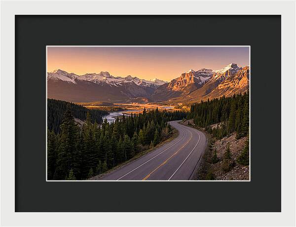 Talimena Scenic Drive At Dusk