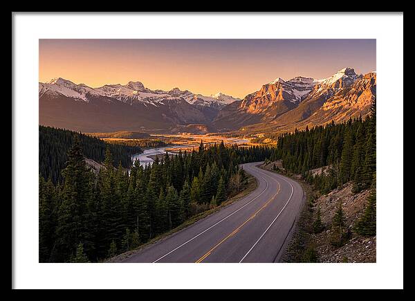 Talimena Scenic Drive At Dusk