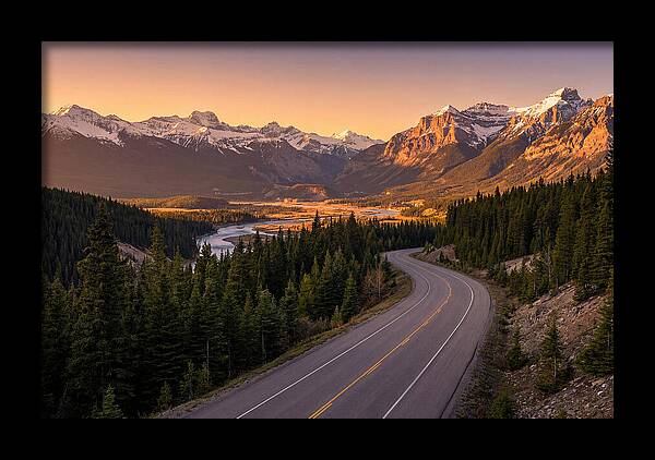 Talimena Scenic Drive At Dusk