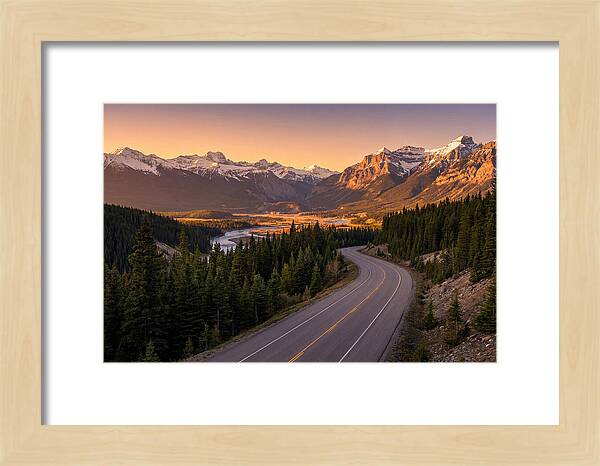 Talimena Scenic Drive At Dusk