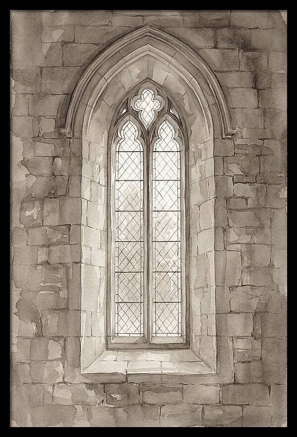 Tall Narrow Lancet Window