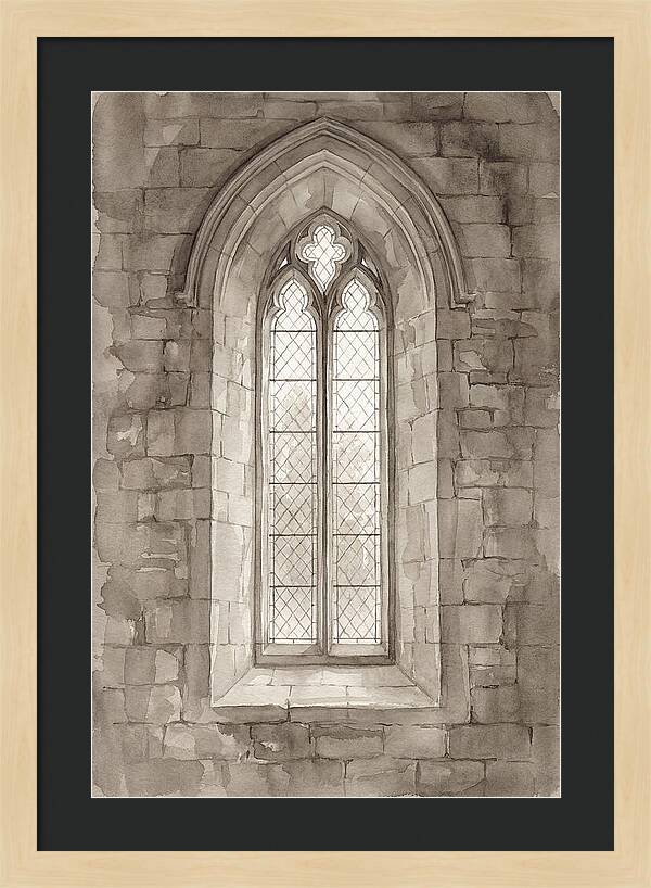 Tall Narrow Lancet Window