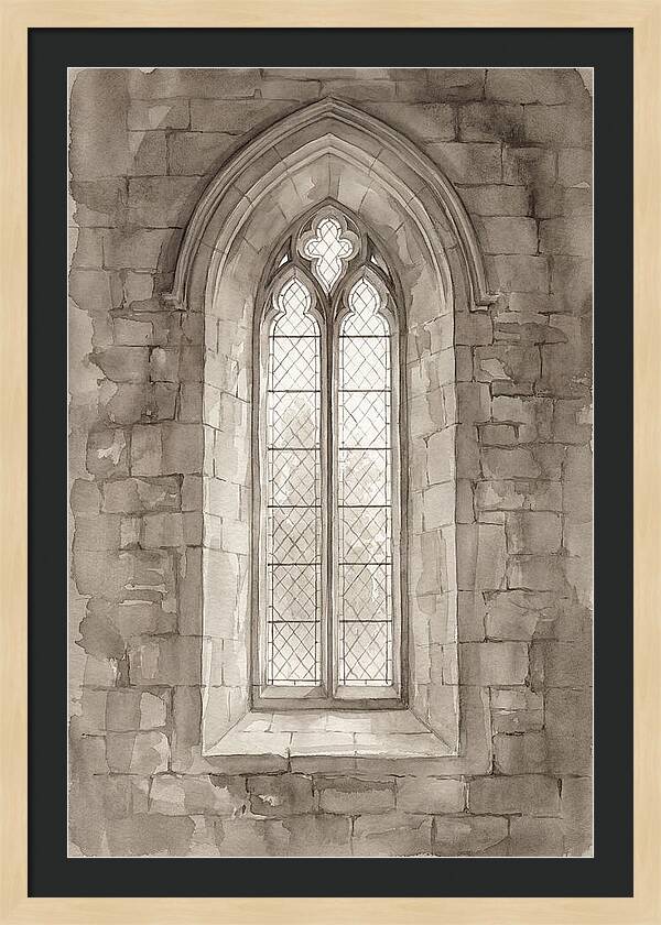 Tall Narrow Lancet Window