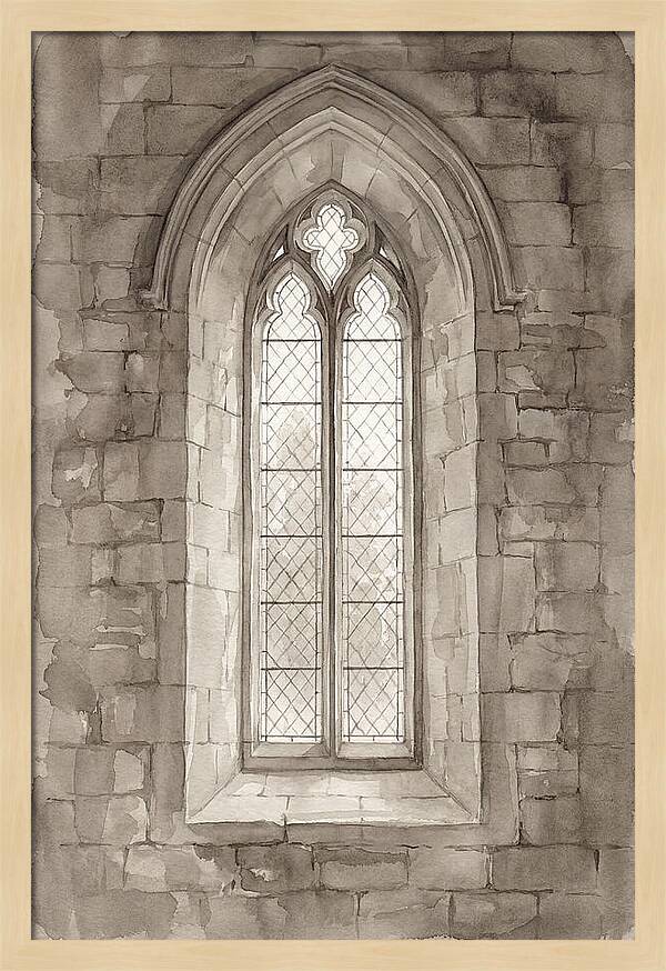 Tall Narrow Lancet Window