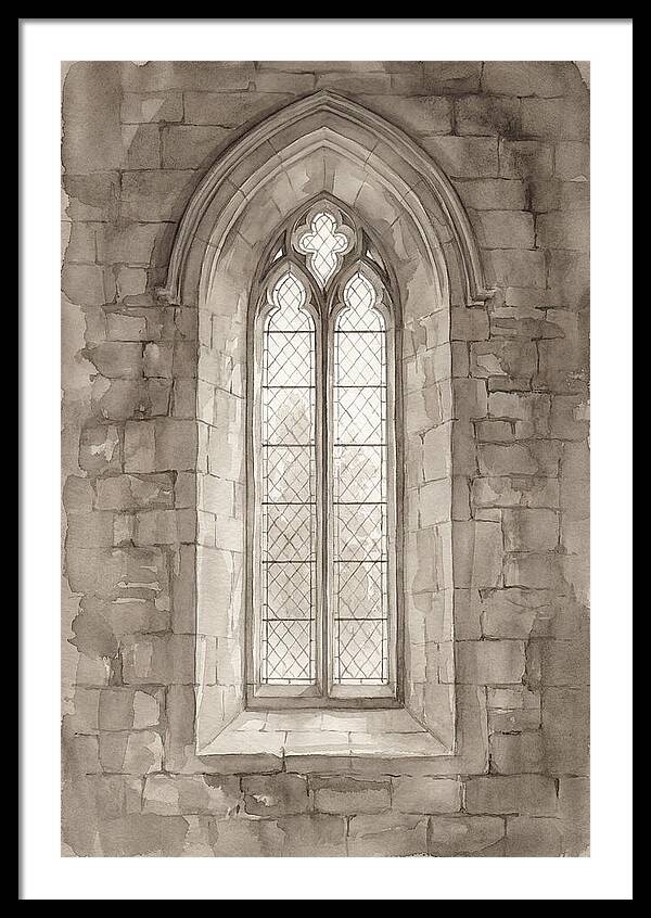 Tall Narrow Lancet Window