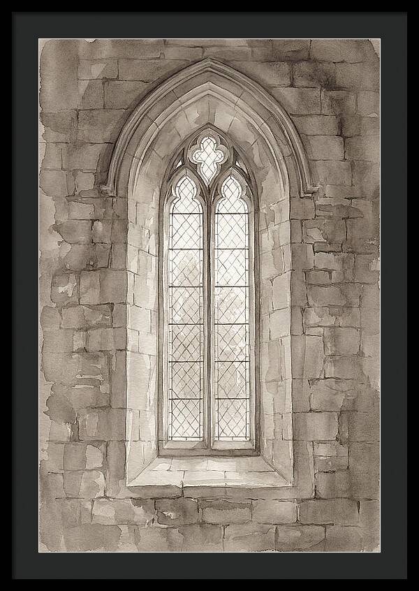 Tall Narrow Lancet Window