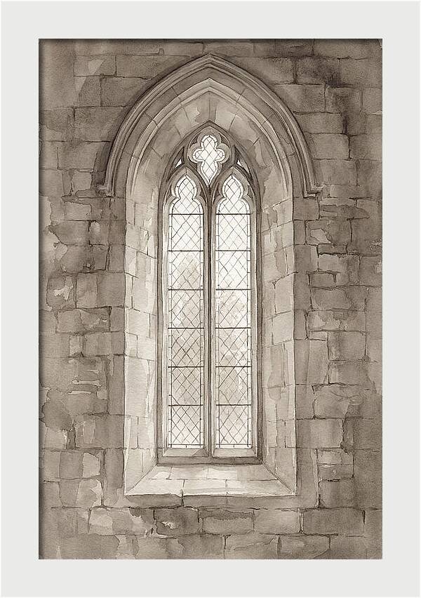 Tall Narrow Lancet Window