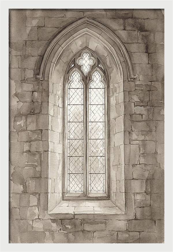 Tall Narrow Lancet Window