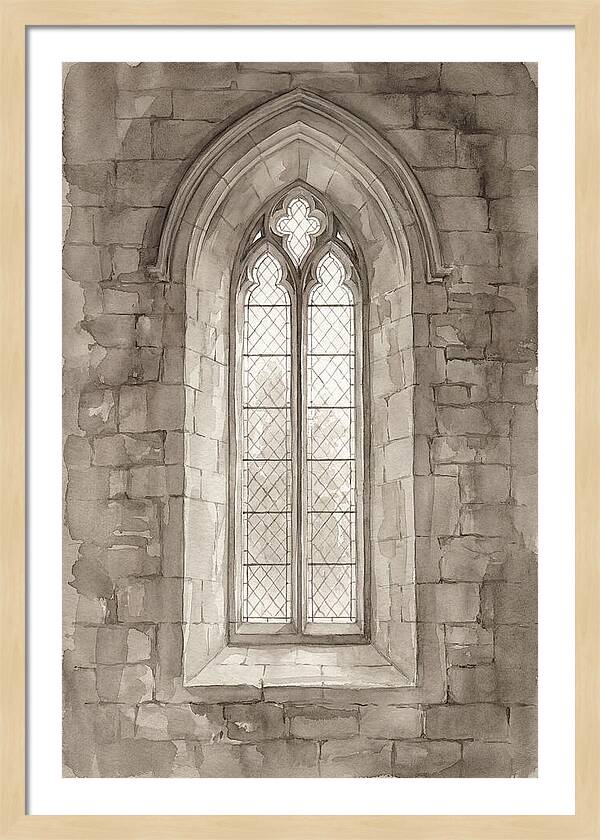 Tall Narrow Lancet Window
