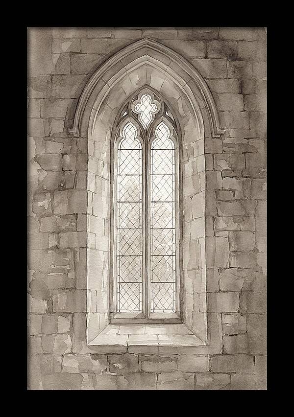Tall Narrow Lancet Window