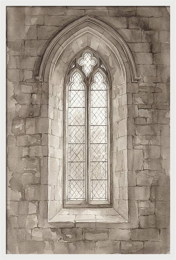 Tall Narrow Lancet Window