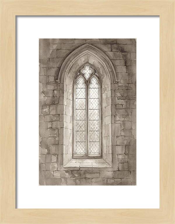 Tall Narrow Lancet Window
