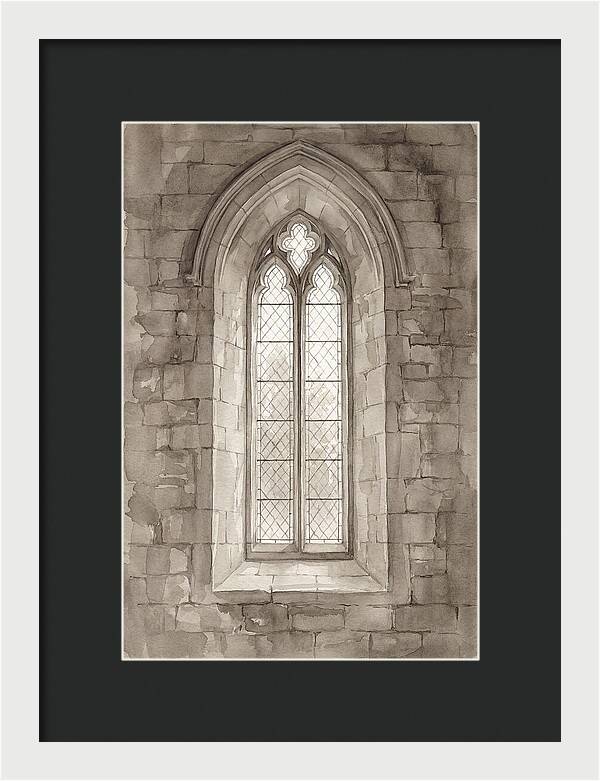 Tall Narrow Lancet Window