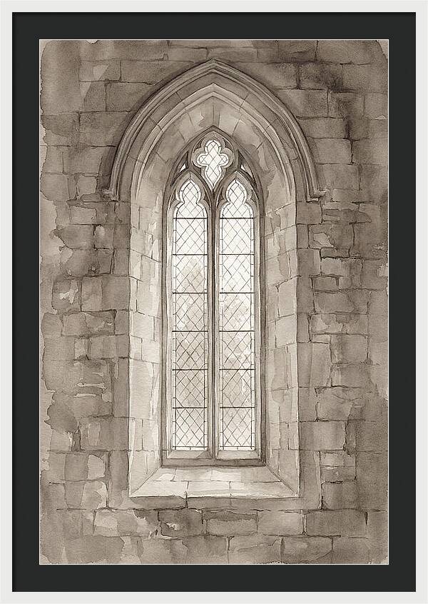 Tall Narrow Lancet Window