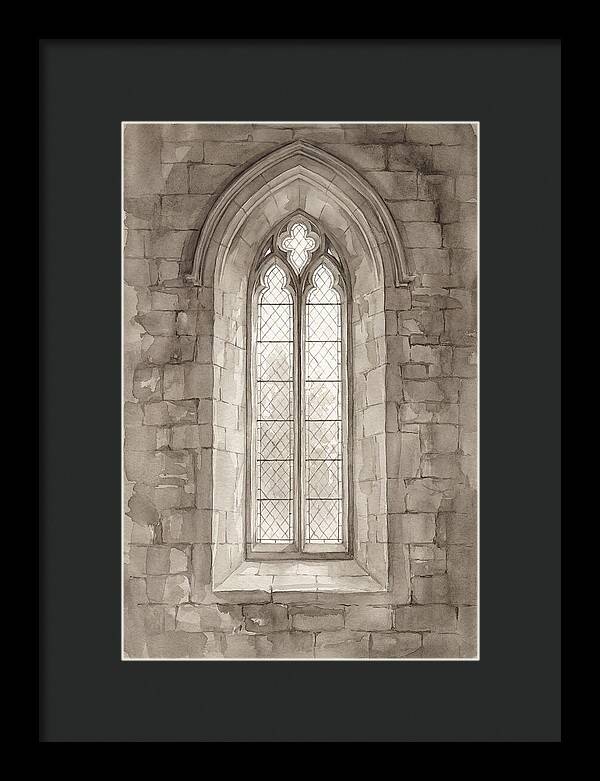 Tall Narrow Lancet Window