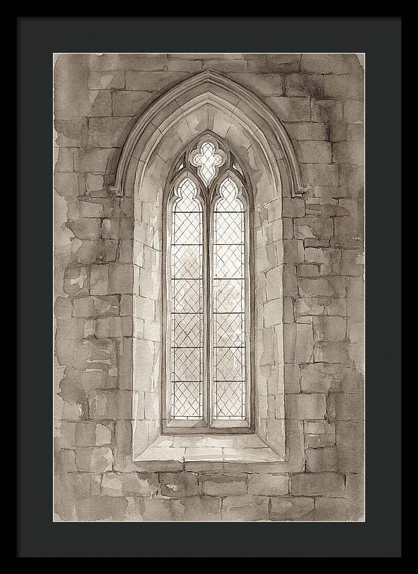 Tall Narrow Lancet Window