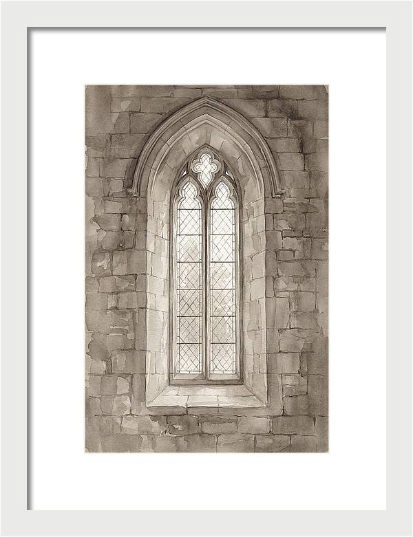 Tall Narrow Lancet Window