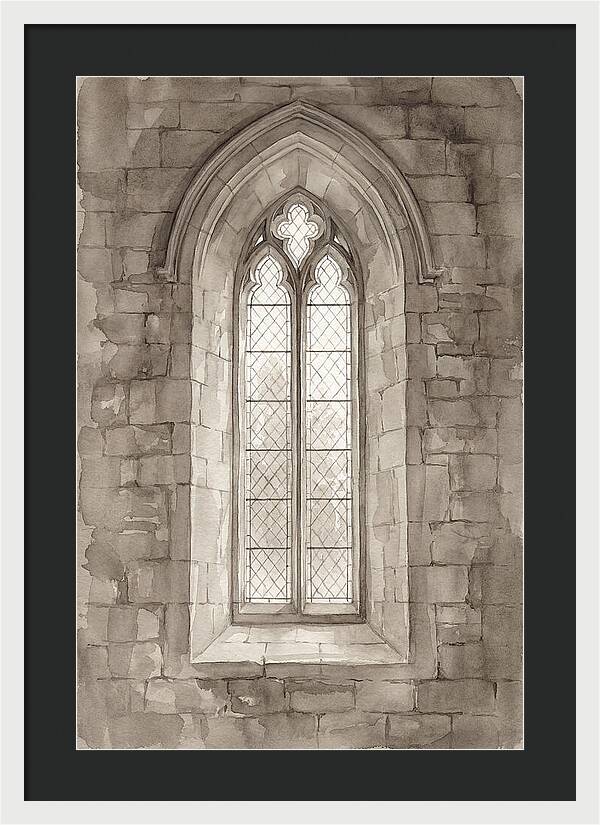 Tall Narrow Lancet Window