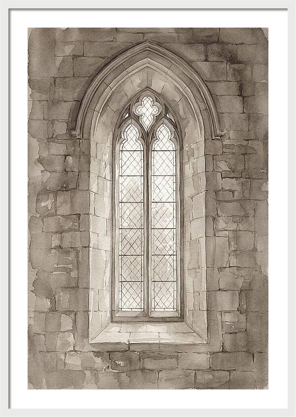 Tall Narrow Lancet Window