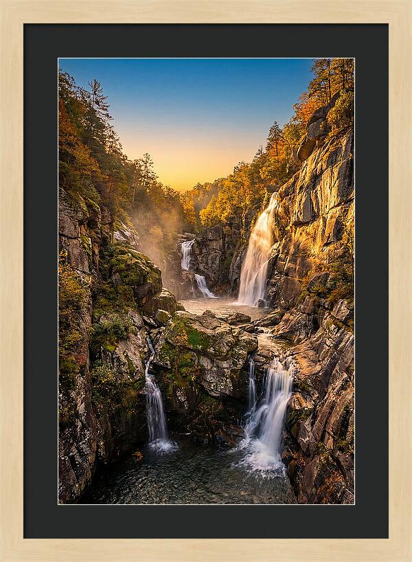 Tallulah Gorge Waterfalls