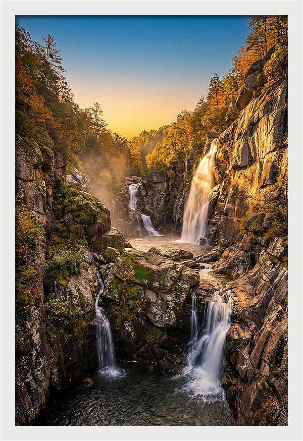 Tallulah Gorge Waterfalls
