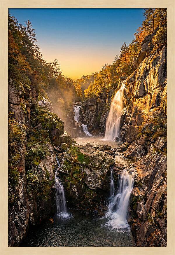 Tallulah Gorge Waterfalls