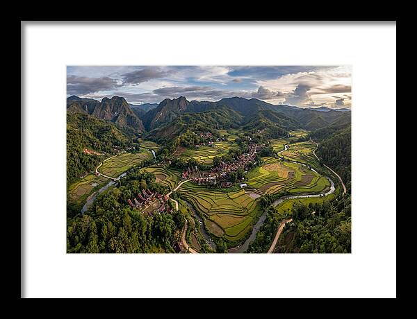 Tana Toraja Highlands Aerial View
