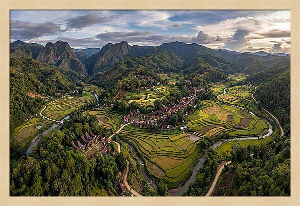 Tana Toraja Highlands Aerial View