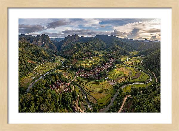 Tana Toraja Highlands Aerial View