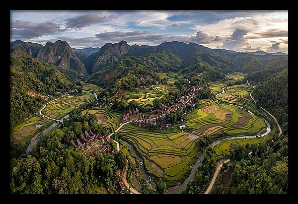 Tana Toraja Highlands Aerial View