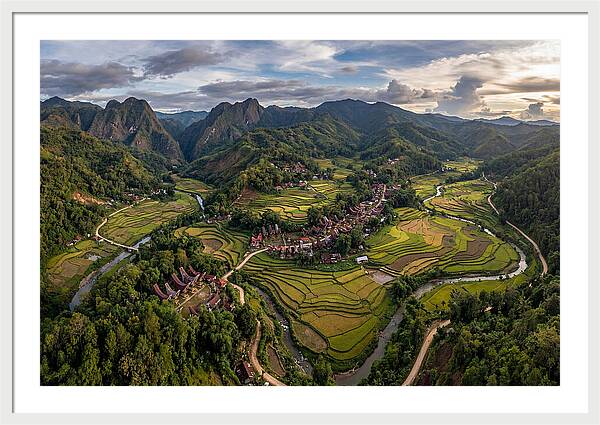 Tana Toraja Highlands Aerial View