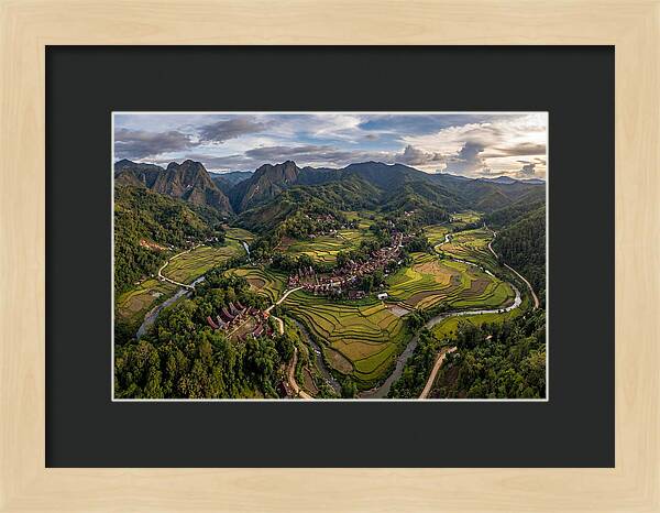 Tana Toraja Highlands Aerial View