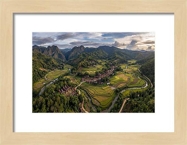 Tana Toraja Highlands Aerial View