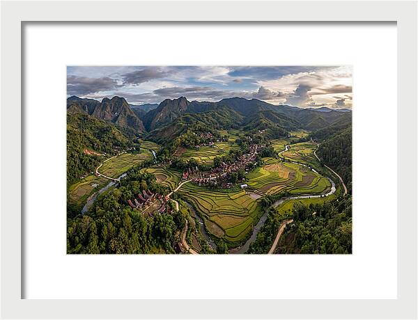 Tana Toraja Highlands Aerial View