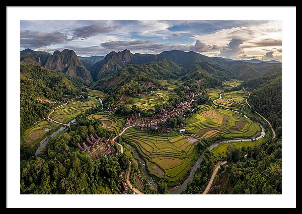 Tana Toraja Highlands Aerial View
