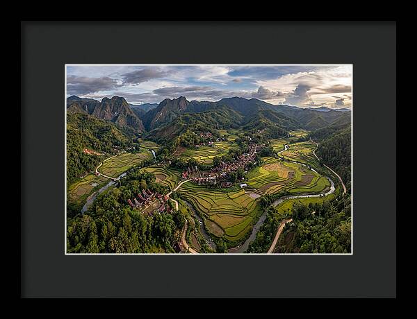 Tana Toraja Highlands Aerial View