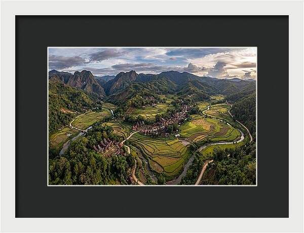 Tana Toraja Highlands Aerial View