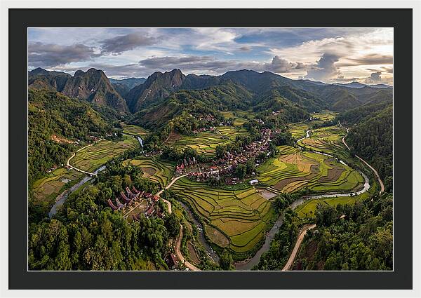 Tana Toraja Highlands Aerial View