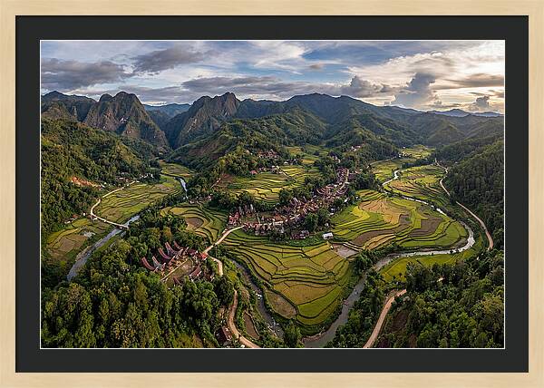 Tana Toraja Highlands Aerial View