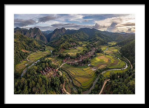 Tana Toraja Highlands Aerial View