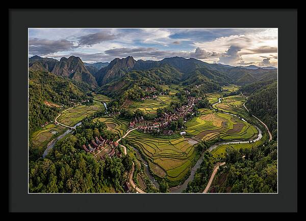 Tana Toraja Highlands Aerial View