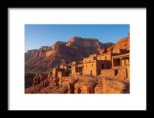 Taos Pueblo At Sunrise