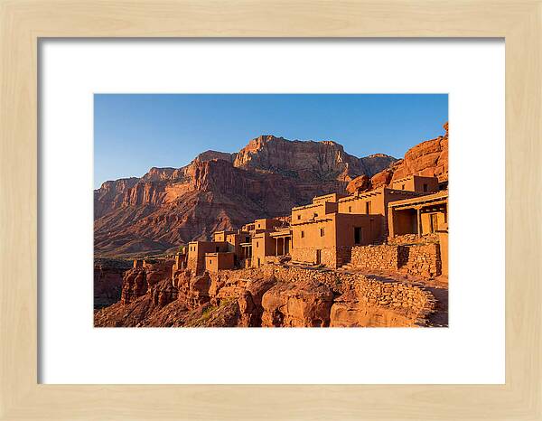 Taos Pueblo At Sunrise