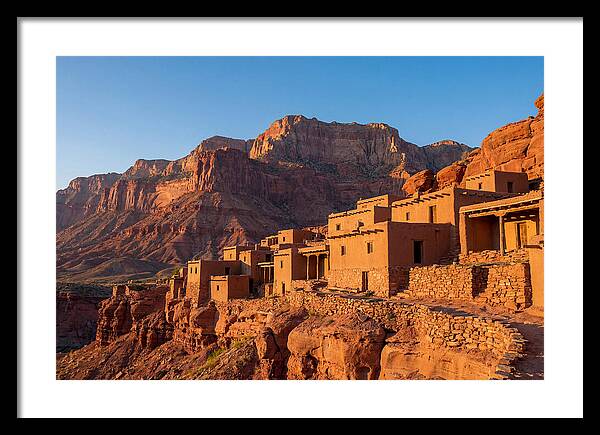 Taos Pueblo At Sunrise