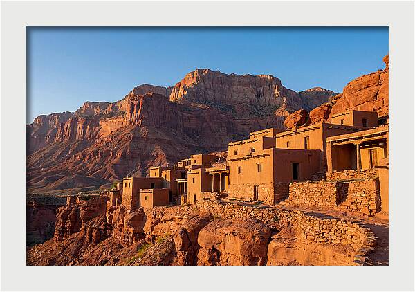 Taos Pueblo At Sunrise